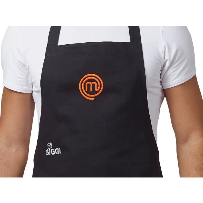 Masterchef personalizzato Apron ricamato Chef Logo Cucina Cucina